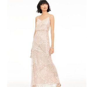 Embellished Blouson Gown (Adrianna Papell Dress)